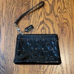 Coach Patent Leather Wristlet